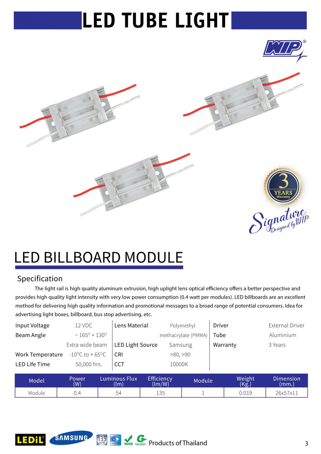 LED Billboard module